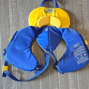 Kids Blue and Yellow Life Jacket